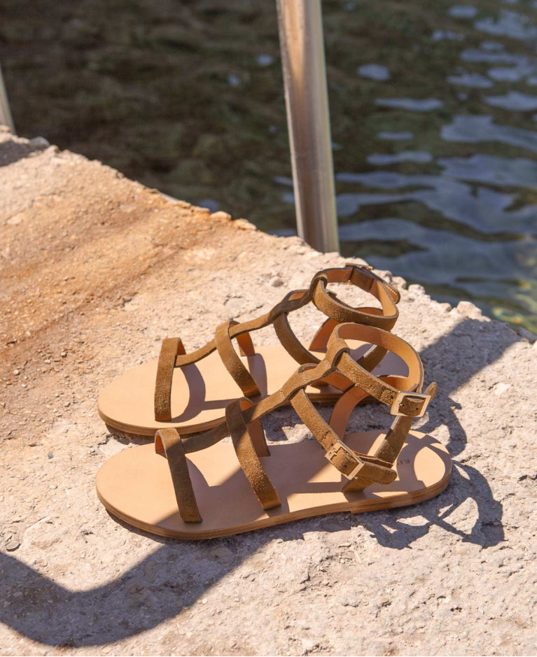 Bottines n°136 Camel