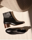 Boots n°401 Black Leather| Rivecour