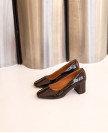 Babies n°590 Cuir Marron | Rivecour