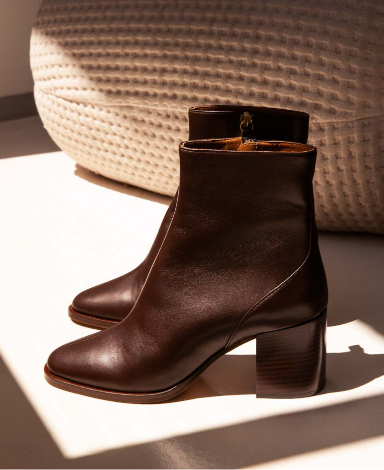Boots n°660 Brown Leather| Rivecour Boots n°660 Brown Leather| Rivecour