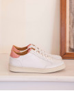 Baskets n°14 Blanc / Blush | Rivecour