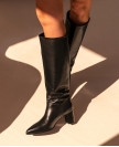 Boots n°108 Black Leather| Rivecour