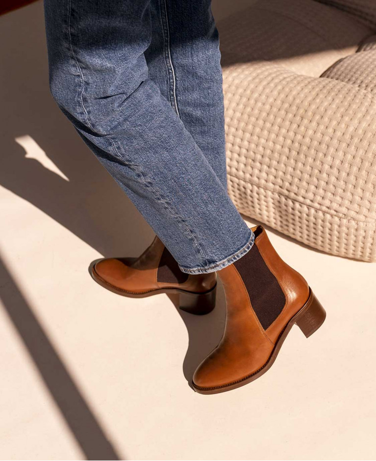 Bottines n°290 Noir et Or
