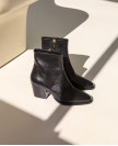 Boots n°700 Black Leather | Rivecour
