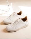 Sneakers n°12 White/Metal| Rivecour