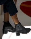 Boots n°286 Black Leather| Rivecour