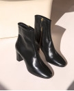 Boots n°241 Black leather | Rivecour