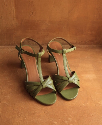 Sandales n°22 Olive