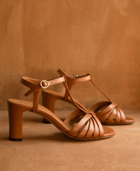 Sandals n°22 Camel