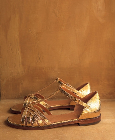 Sandals n°116 Gold
