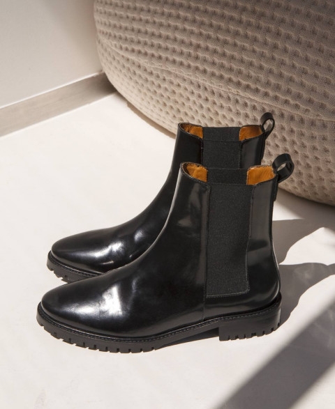 Boots n°500 Polished Black