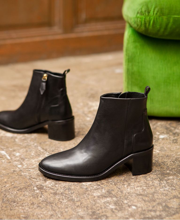 Bottines plates suede ecorce n°499 Rivecour
