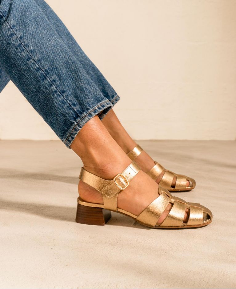 Sandales n°347 Gold