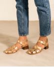 Sandals n°347 Gold