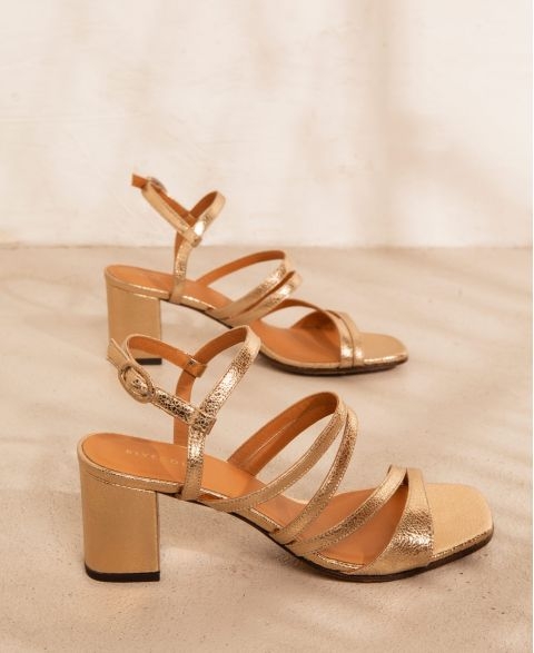 Sandals n°653 Gold