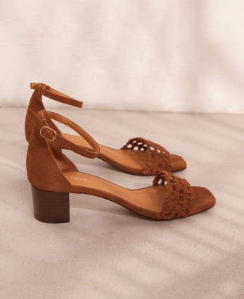 Sandals n°890 Havane