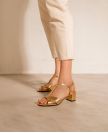 Sandals n°449 Gold