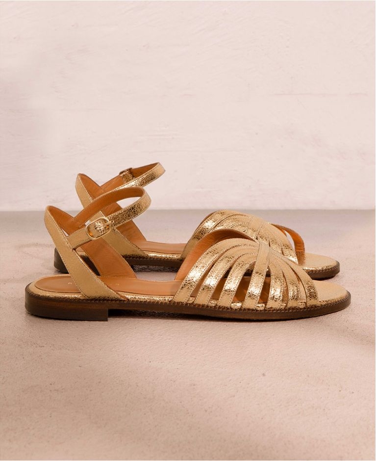 Sandals n°118 Gold