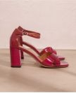 Sandals n°815 Framboise