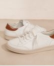 Sneakers n°14 White/Havane Croco