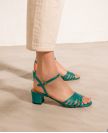 Sandals n°779 Emeraude