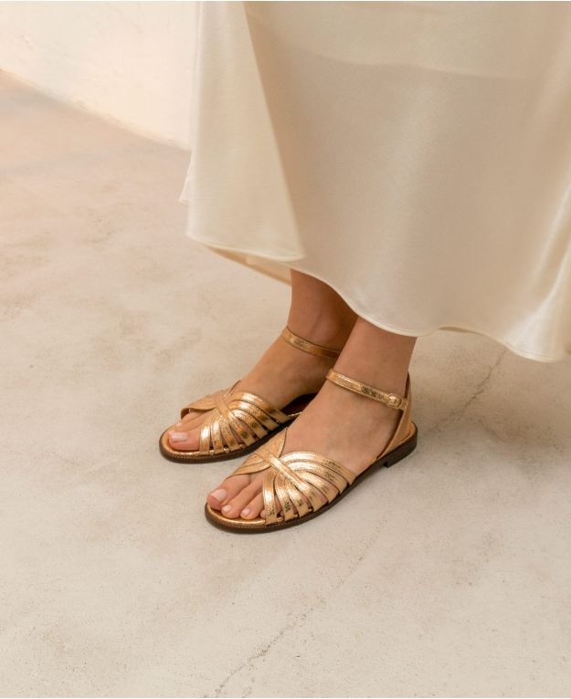 Sandals n°118 Gold