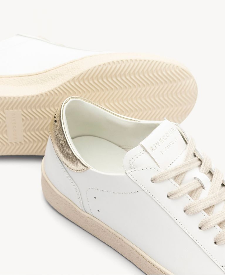Sneakers n°14 White/Gold