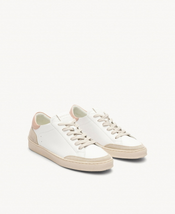 Sneakers n°14 White/Nude