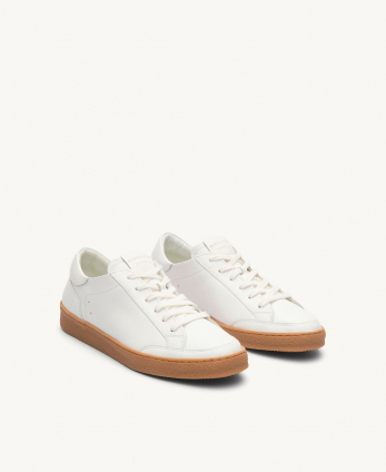 Sneakers n°14 White/Honey Sole