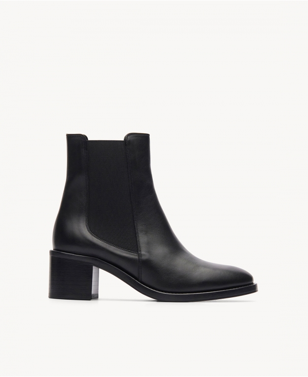 Boots n°289 Black Leather| Rivecour