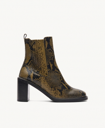 Boots n°725 Python Kaki