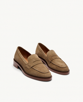 Loafers n°82 Taupe