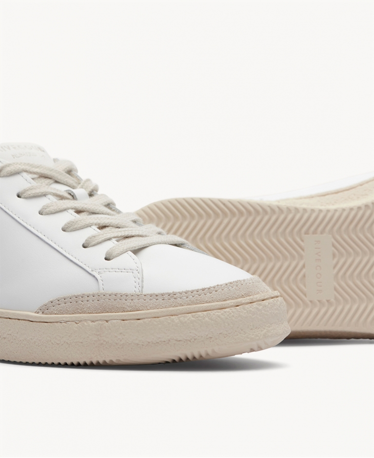 Sneakers n°14 White/Olive