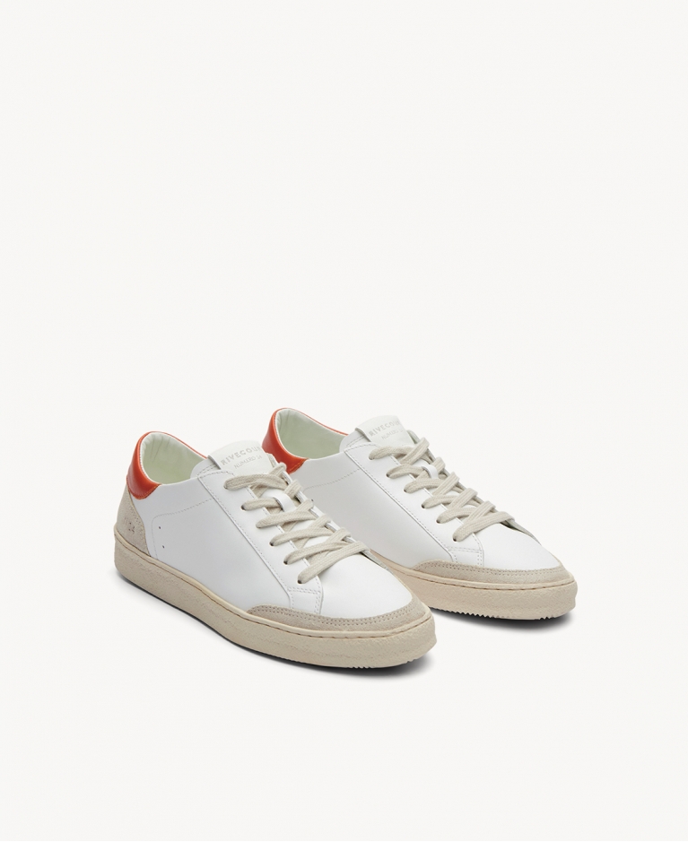 Sneakers n°14 White/Epice