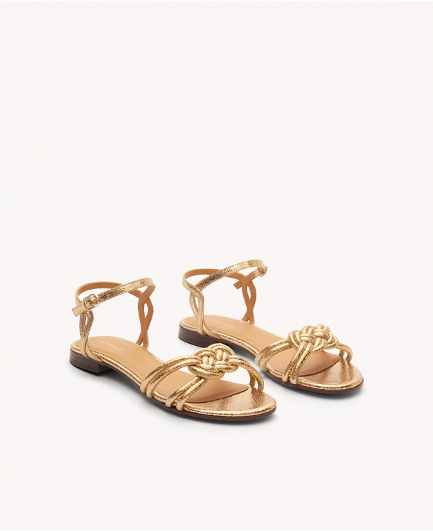 Sandals n°112 Gold