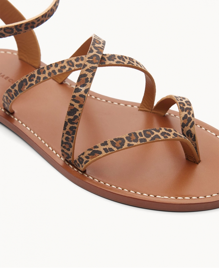 Sandals n°205 Leopard