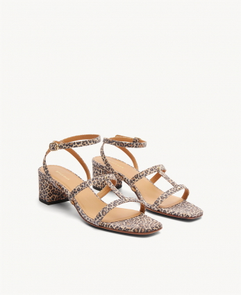 Sandals n°902 Leopard