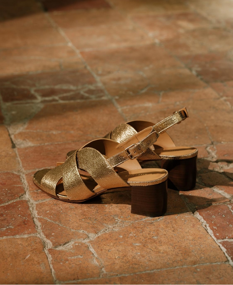Sandals n°551 Gold