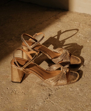 Sandals n°640 Gold