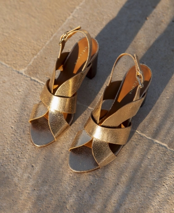 Sandals n°55 Gold