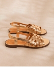 Sandals n°63 Gold