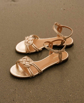 Sandals n°112 Gold