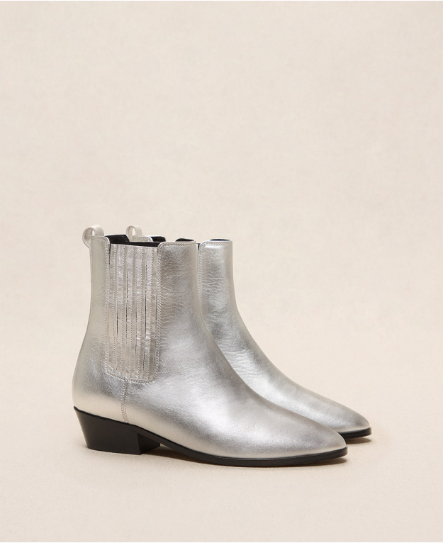 Bottines n°58 Argent