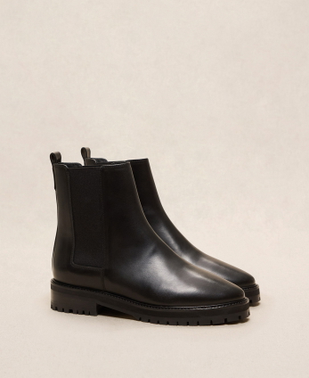 Bottines n°501 Cuir Noir