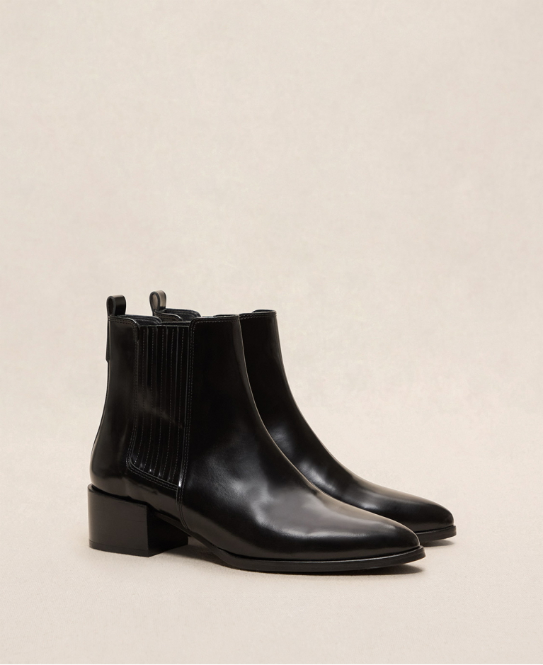 Bottines n°408 Noir Poli