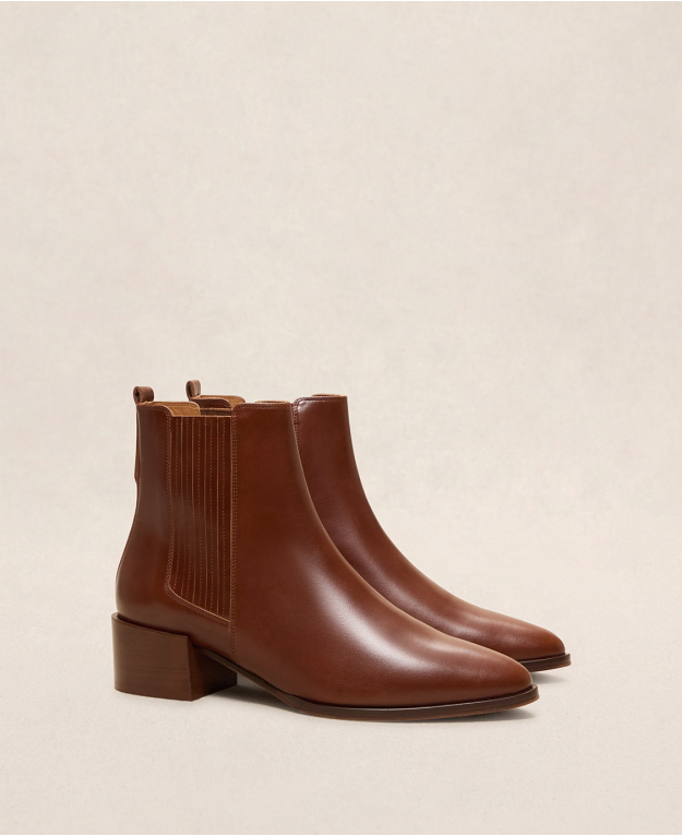 Bottines n°408 Cognac