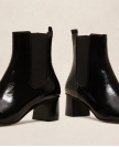 Bottines n°402 Noir Vernis