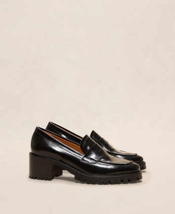 Loafers n°81 Polished Black