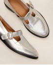 Loafers n°84 Silver