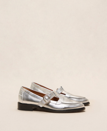 Mocassins n°84 Argent